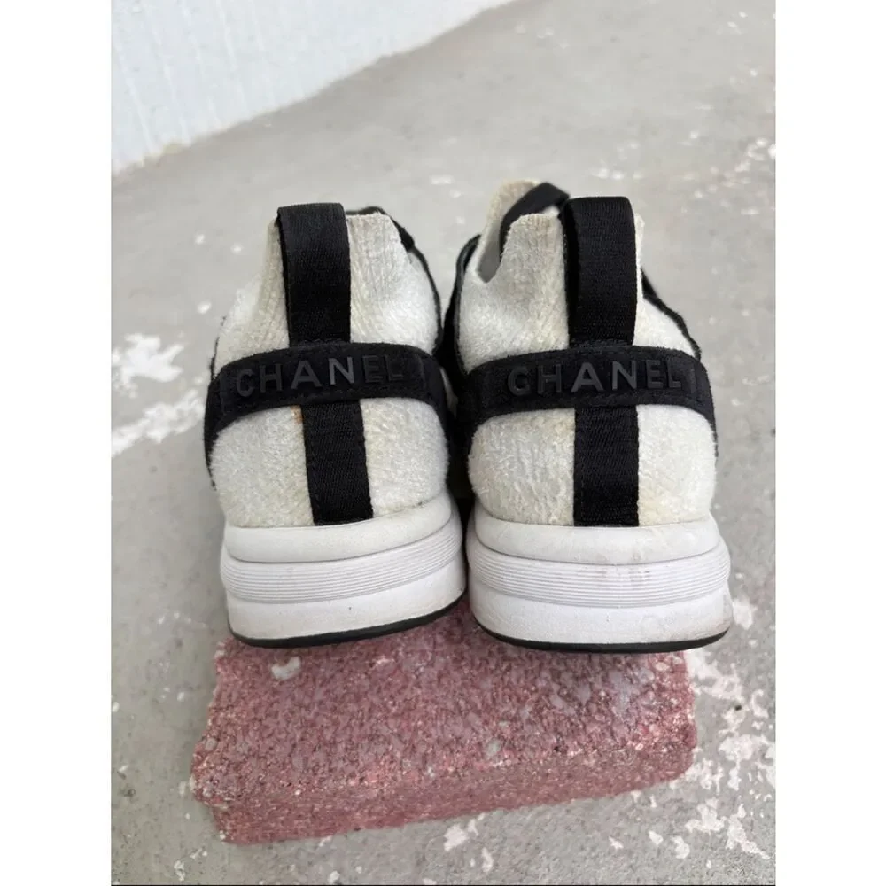 Chanel interlocking cc runner trainers